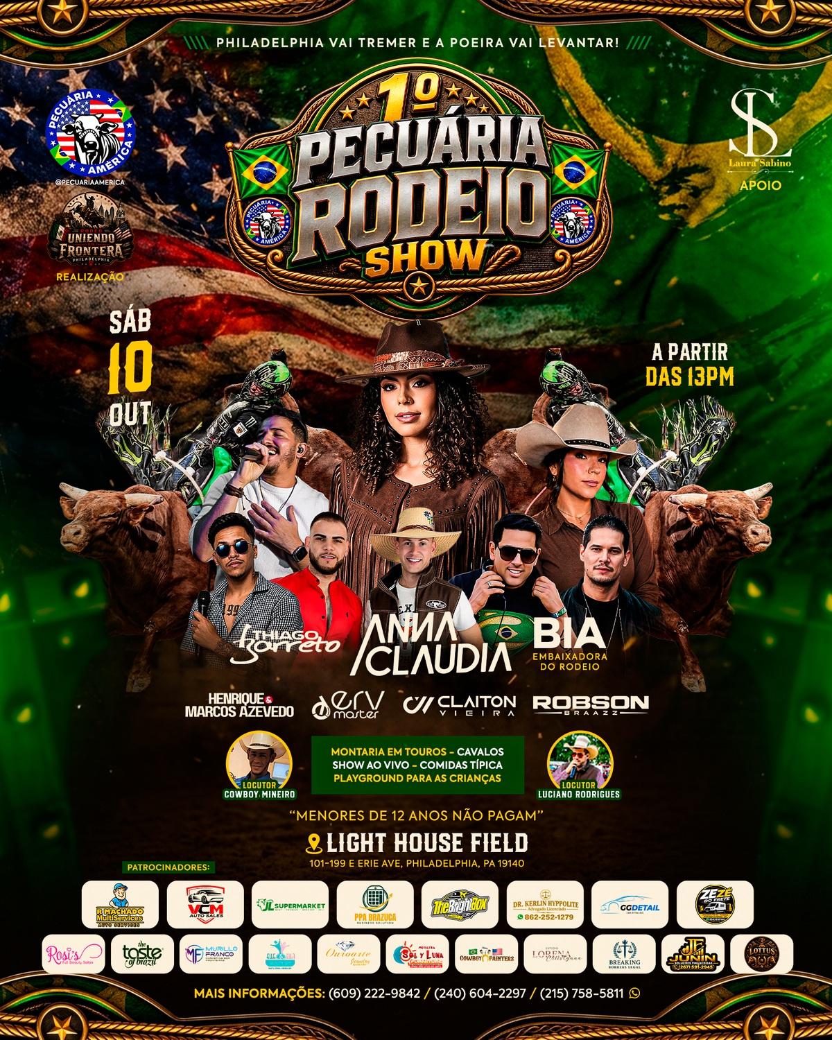 🐂🔥 1° PECUÁRIA BRAZILIAN RODEIO 🔥🐎