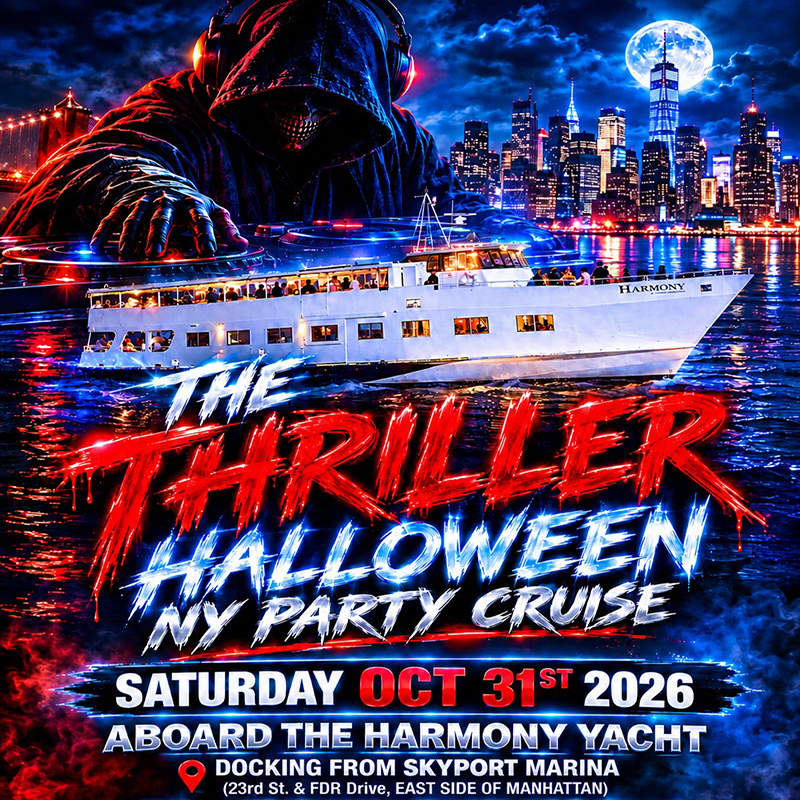 The Thriller Halloween NY Party Cruise