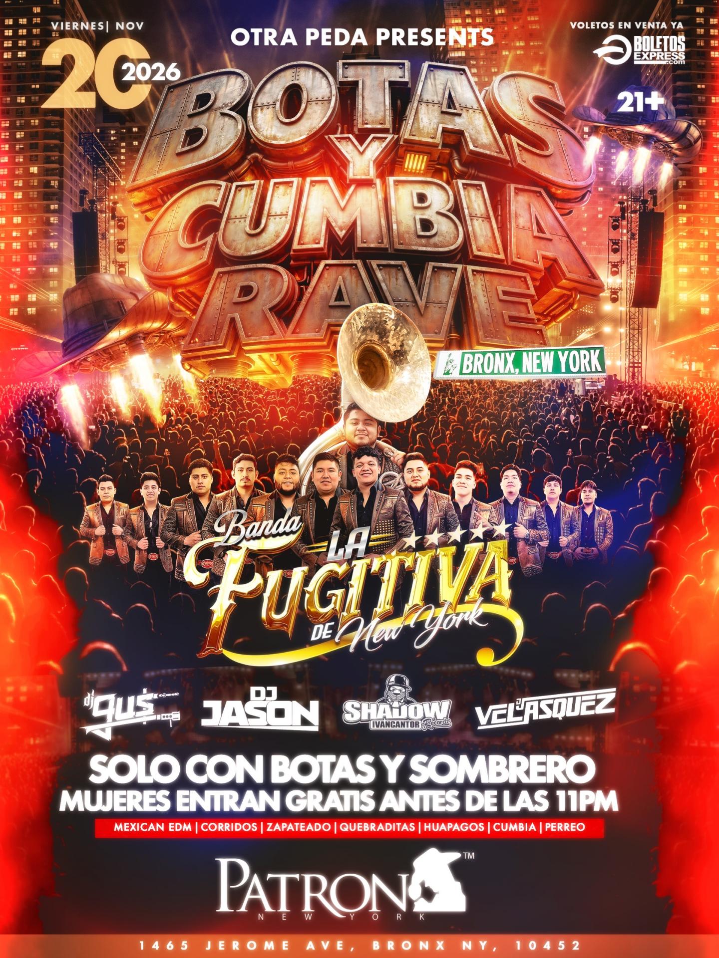 BOTAS Y CUMBIA RAVE